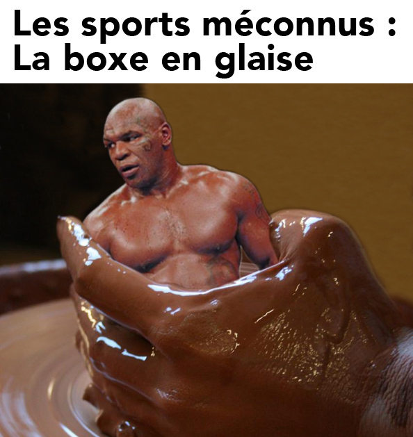 La boxe en glaise