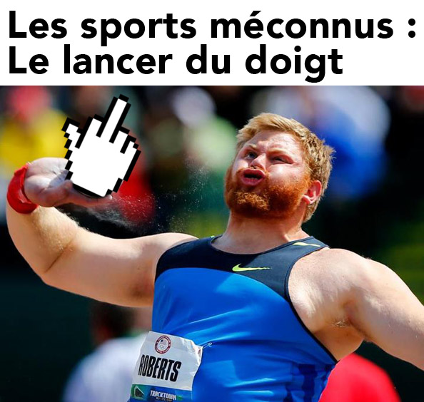 Le lancer du doigt